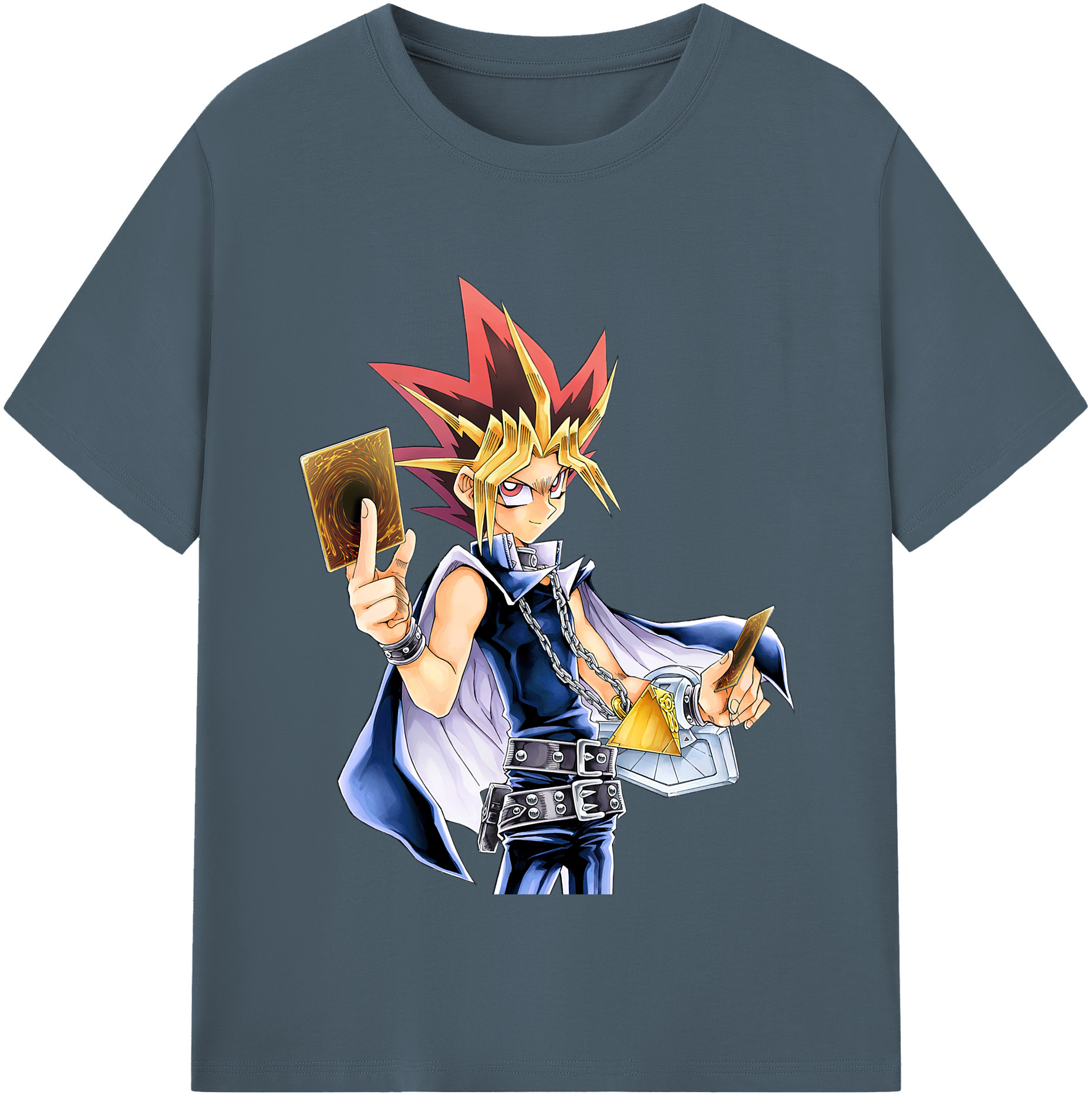 （画像用） 遊☆戯☆王 Yu-Gi-Oh! 綿100％半袖Tシャツ（フロントプリント）